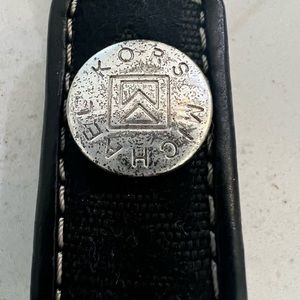 MICHAEL KORS BLACK KEYCHAIN